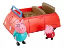 Peppa Pig - Carro Da Família Pig C/ Som + 2 Figuras - Sunny