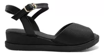 Sandalias Mujer Piccadilly Taco Chino Hebilla Faja 458034