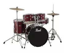 Pearl Roadshow Bateria Acustica Completa 3 Platos3atriles2pe