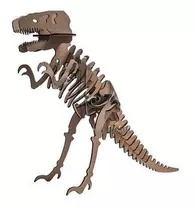 Quebra Cabeça 3d Tiranossauro Rex Trex001