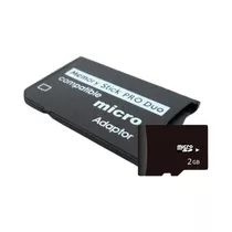 Memory Stick Pro Duo Adaptador + Cartão 2gb / Sony Dpf-c70a