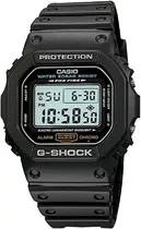 Relógio Casio Masculino G-shock Dw-5600e-1vdf Cor Da Correia Preto Cor Do Bisel Preto Cor Do Fundo Preto