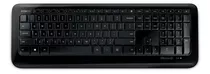 Teclado Sem Fio Microsoft 850 Qwerty Português Brasil Cor De Teclado Preto