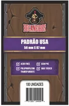 5 X Sleeve Shield Bucaneiros 100 Un. Padrão Usa 56 X 87 Mm