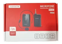 Microfone Tomate Mt-2205 Dinâmico Preto