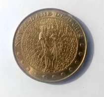Medalla Oficial Notre Dame De Paris Collection Nationale Monnaie De Paris 2000 Coleccionable 