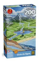 Puzzle 200 Peças Ciclo Da Água