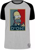 Camiseta Blusa Camisa Homer Simpsons D'oh Rosquinha