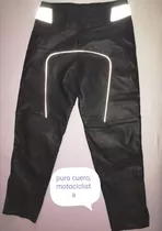 Pantalon De Cuero Hombre Moto Motocicleta Nuevo Cod6407 Asch
