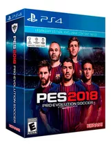 Juego Ps4 Pes 18 Legendary Edition  Ps4 / Makkax