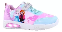 Zapatillas Footy Con Luces Frozen Disney Nena Led Frz118