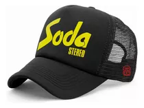 Gorra Trucker Personalizada Motivo Soda Stereo 003