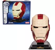 Rompecabezas 4d Casco Iron Man Para Niños