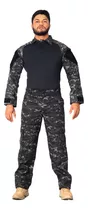 Farda Militar Operacional Completa Combat Shirt Calça Tática