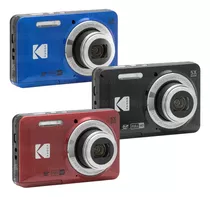 Câmera Compacta Kodak Pixpro Fz55 16mp Full Hd 5x Zoom Cores Cor Kodak Azul