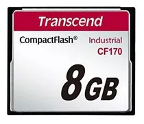 Cartão Memória Compact Flash Cf Transcend 8gb 170 Industrial