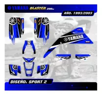 Kit Calcos Grafica Yamaha Blaster 200 - 93/2003