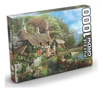 Puzzle Quebra Cabeça Casa No Lago 1000 Peças 02963 - Grow