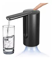 Dispensador Bombin Sifon De Agua Electrico Usb Para Botellon Color Negro