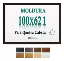 Moldura Quebra Cabeça Game Office 2000 Peças 100 X 62,1 Cm