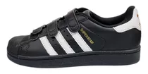 Zapato adidas Superstar Blanco Con Negro