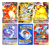 Super Kit 60 Cartas Pokemon Brilhantes C/ Charizard E Arceus