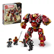 Kit Marvel 76247 Caça-hulk: A Batalha De Wakanda Lego