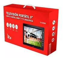 Televisor Portatil 9  Pulgadas Con Sintonizador Digital 