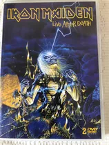 Iron Maiden Live After Death 2 Dvds 100% Original Raro