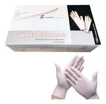 Guantes De Latex Desechables (caja De 100 Uds)