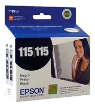 Epson 115/115 Negro Original 2x11ml (vte. Lopez/florida)