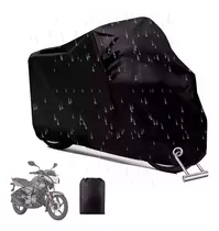 Funda Xxl Para Moto Impermeable Antipolvo A Prueba De Sol Color Negro