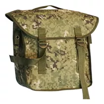 Morral Bandolera Bolso Militar 7 Libras Pixelado Camuflado