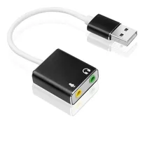 Tarjeta De Sonido7.1 Conector Usb C Audio Y Micrófono 3.5mm