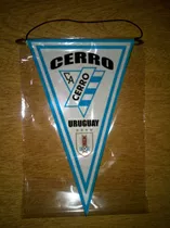 Banderin Paño 37cm Uruguay Cerro Montevideo