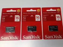 Memoria Stick Pro Dúo De 16 Gb Sandisk Nueva Sellada