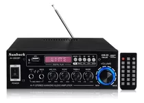 Sunbuck Av-660bt 1200w Amplificador De Audio Bluetooth 5.0