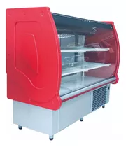 Vitrina Refrigerada Mostrador 2 Mts Debras Vidrio Semicurvo