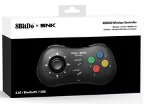 Controle 8bitdo Neogeo Wireless E Bluetooth Cor Preto