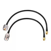 Cable De Puente Sma Macho Uhf Hembra So239 Y Pl259 Mach...