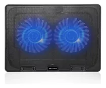 Base Suporte Notebook Cooler Fan Led Azul Até 15  Envio 24h