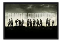 Quadro 64x94cm Band Of Brothers - Séries - 15