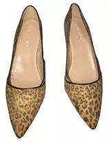 Stilletos Animal Print Talle 38 Bra/ 9 Usa/ 40 Eur - Via Uno