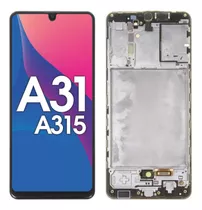 Modulo Pantalla Display Para Samsung A31 A315 C/marco Incell