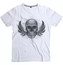 Remeras Estampadas Sublimadas Personalizadas D0046 Skull Pen