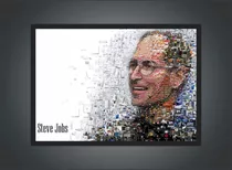 Quadro Decorativo Steve Jobs Informática Tecnologia Aplle