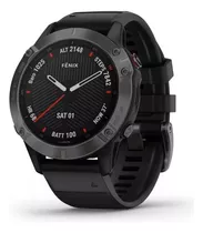 Reloj Garmin Fenix 6 Zafiro Negro Mapas Gps Smartwatch