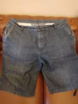 Bermudas De Vestir Jeans Hombre Usado Impecable Estado 