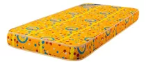 Colchon Bebes Cuna Suavestar Impermeable  Practicuna 75x135 Color Amarillo