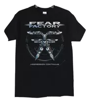 Polera Fear Factory Aggression Continuum Rock Abominatron